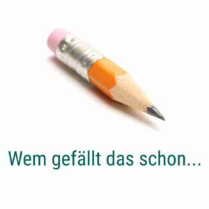 kleiner bleistift